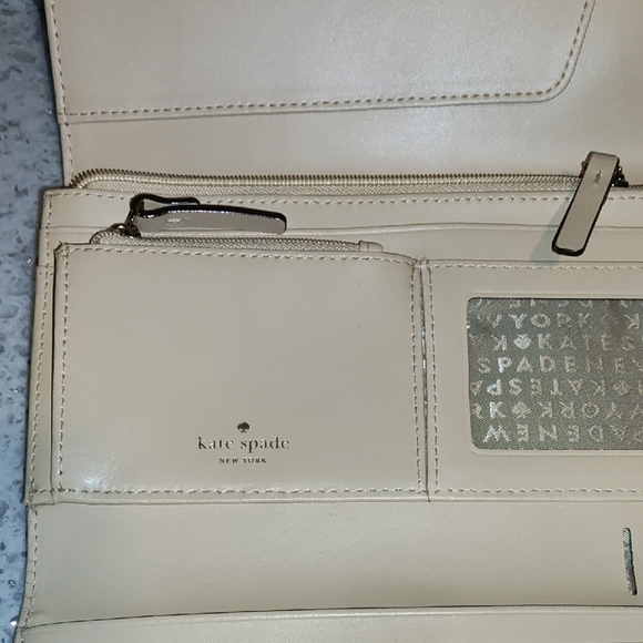 Kate Spade Periwinkle Embossed Wallet - Picture 7 of 11